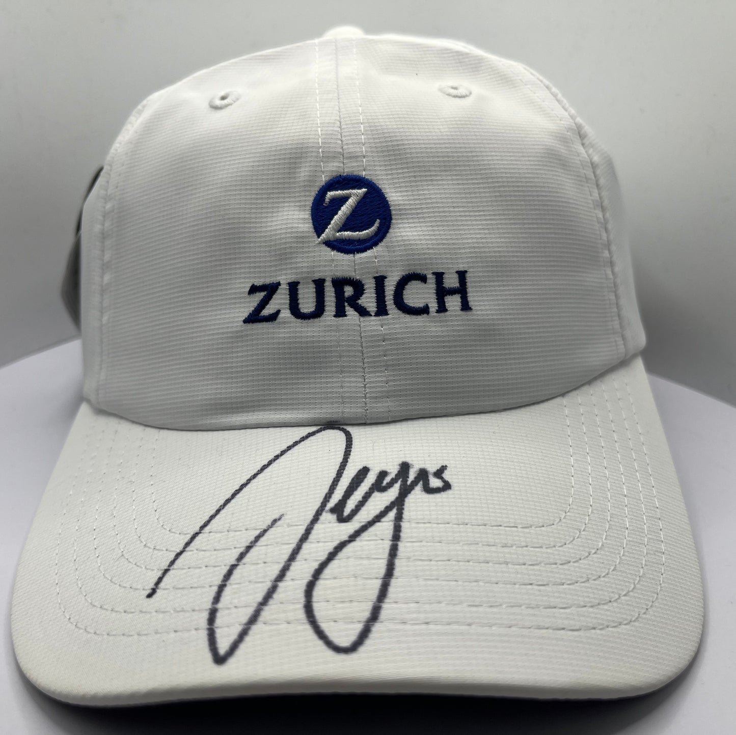 Sergio García Signed Zurich Golf Cap with COA