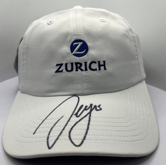 Sergio García Signed Zurich Golf Cap with COA