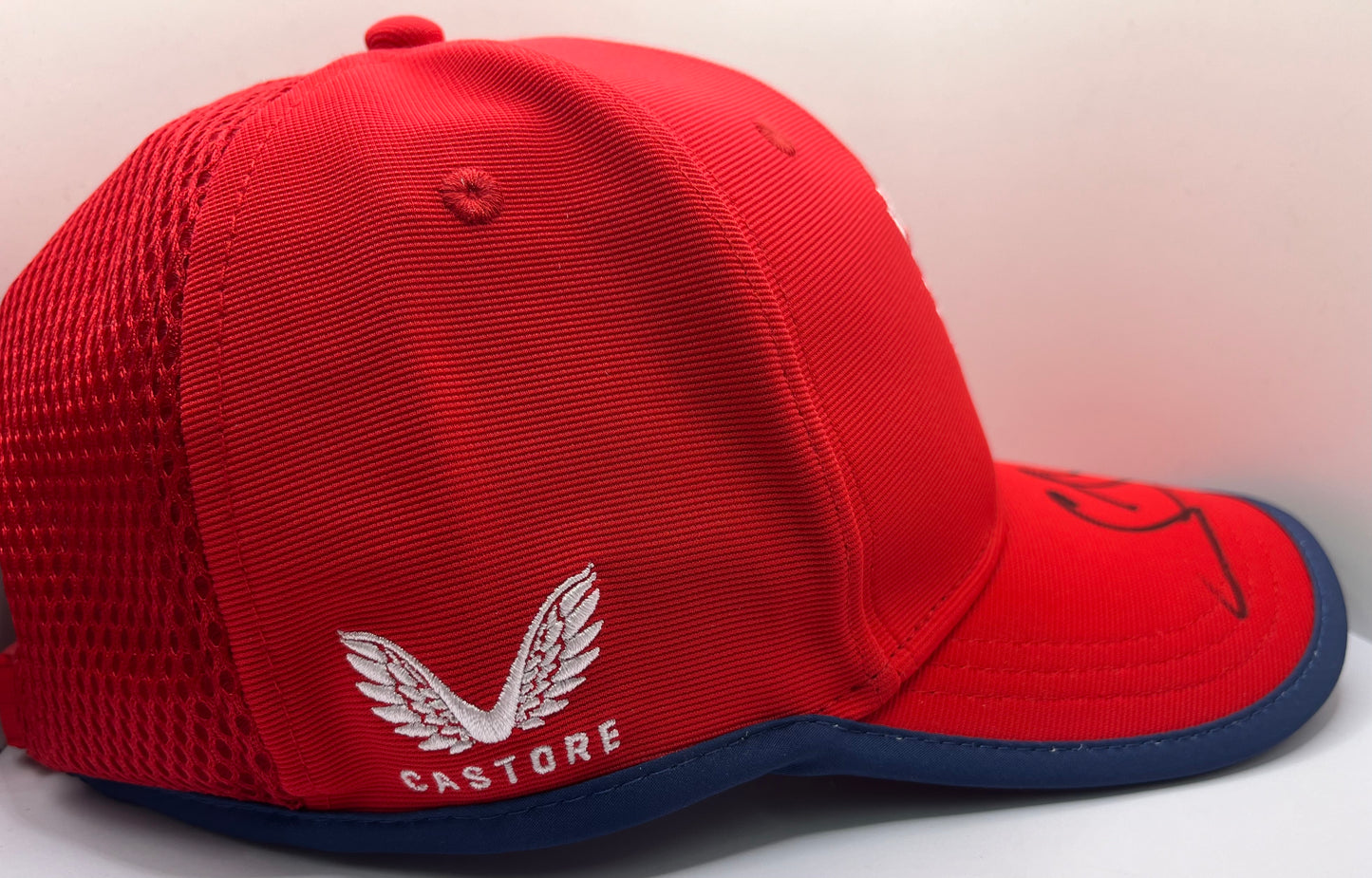 Stuart Broad Signed England Cricket Cap by Castore - Obtained in Person with COA
