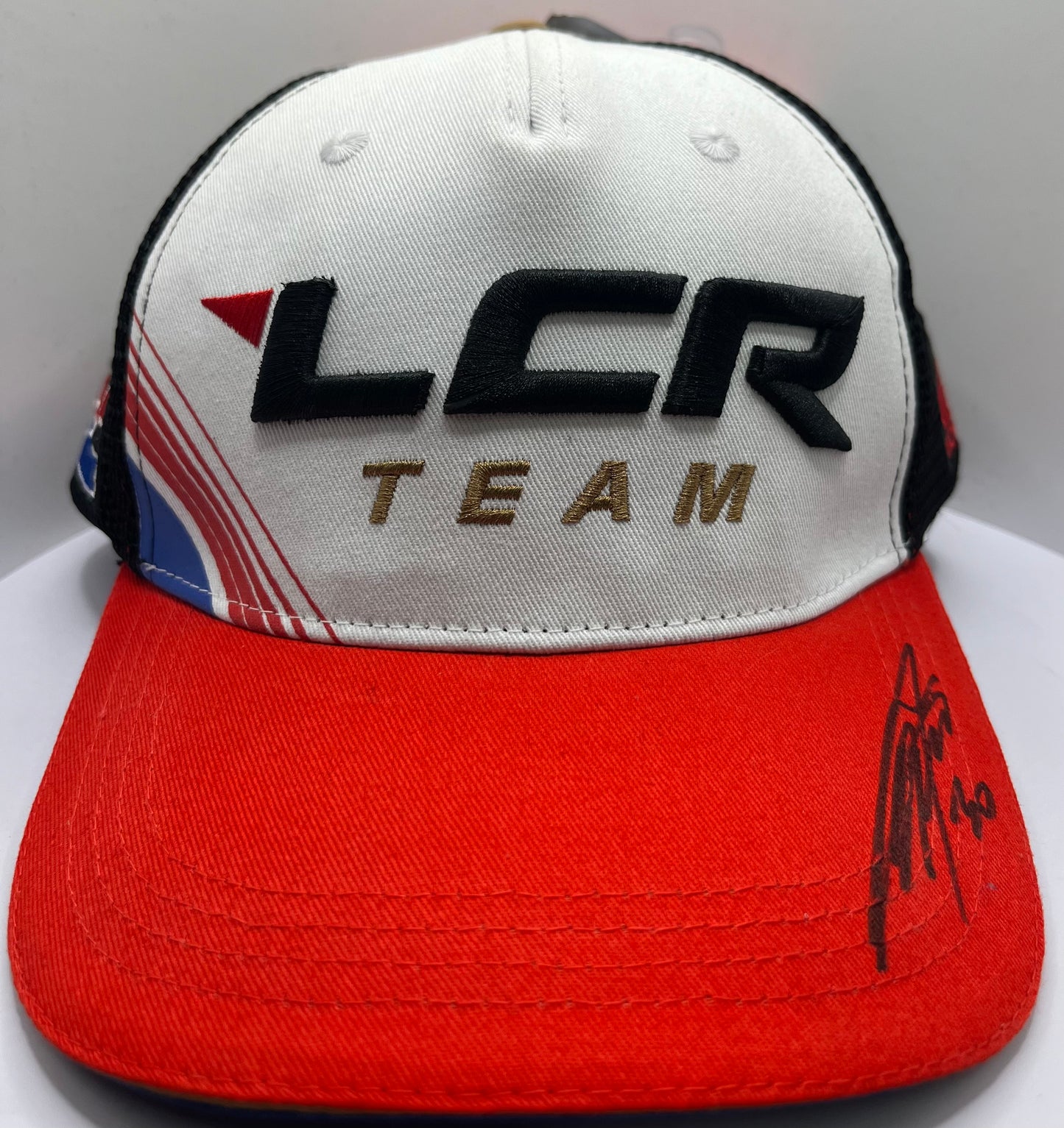Takaaki Nakagami Signed Red & White LCR Honda MotoGP Cap with COA