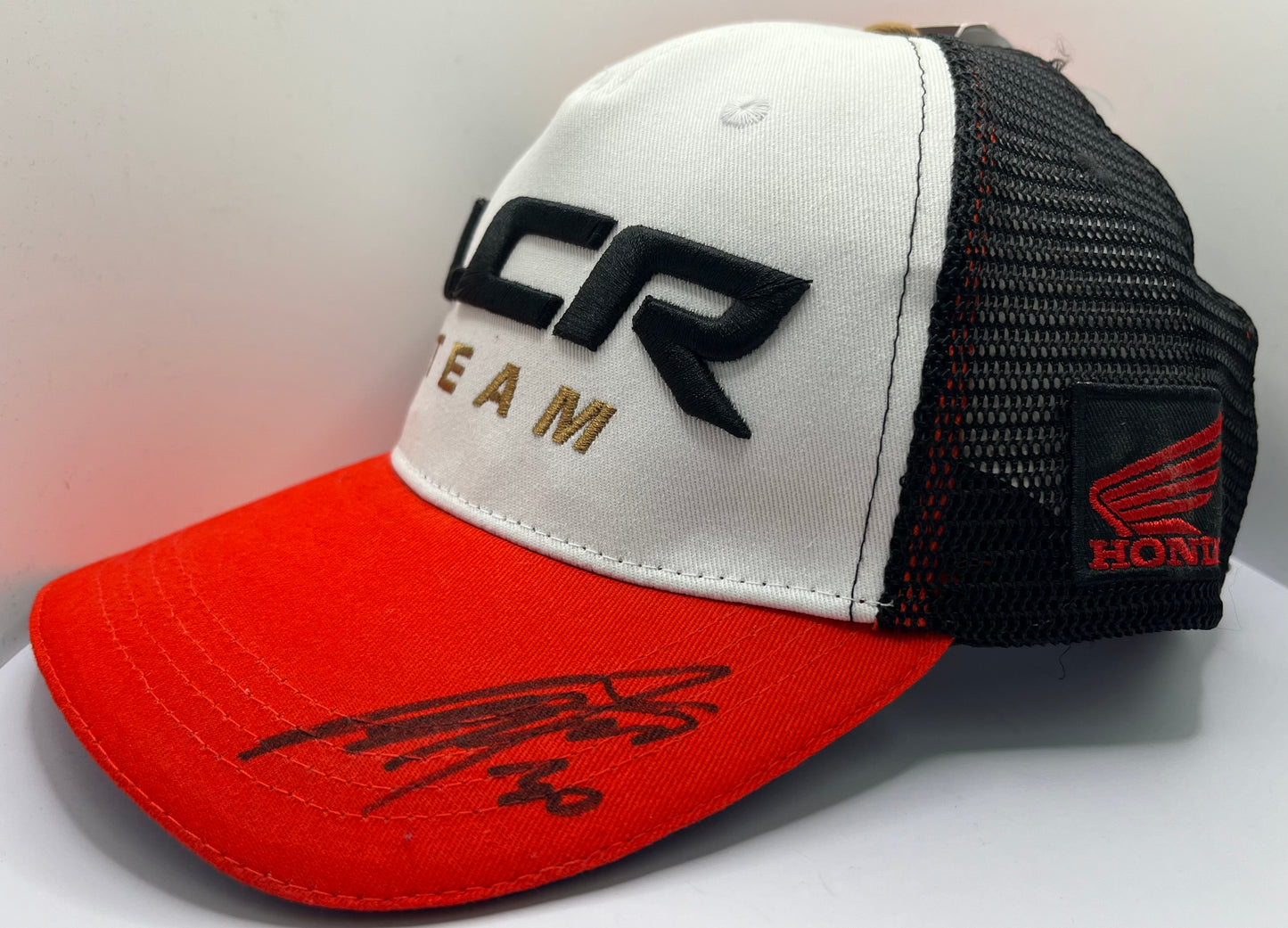 Takaaki Nakagami Signed Red & White LCR Honda MotoGP Cap with COA