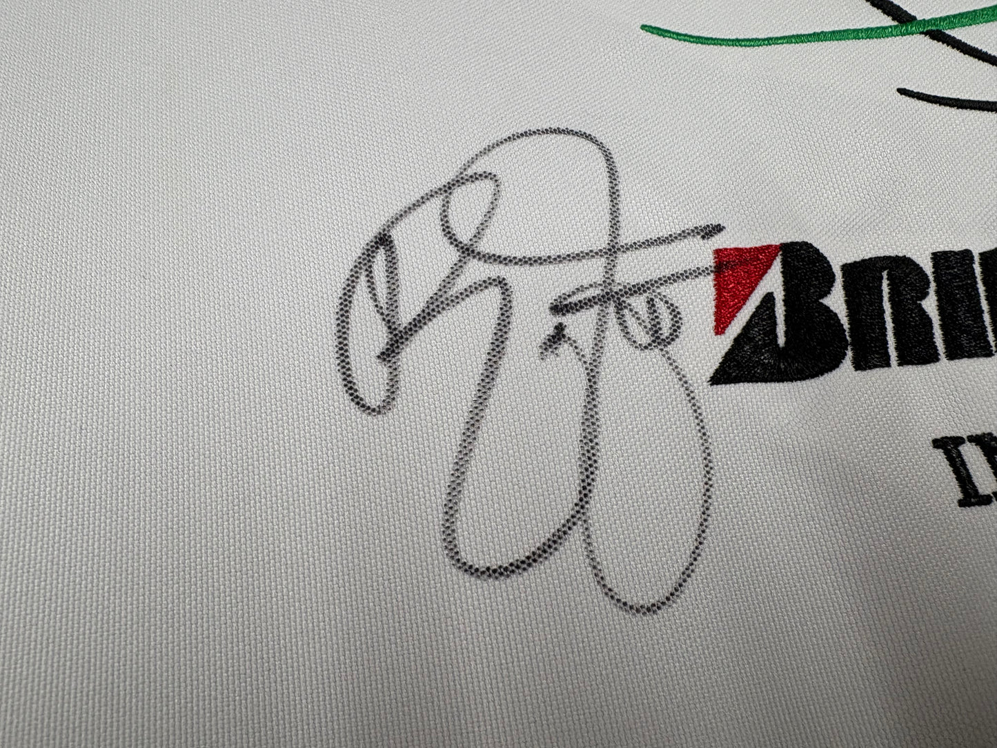 Rickie Fowler Signed World Golf Championships 'Bridgestone Invitational' Golf Pin Flag + Dealer COA