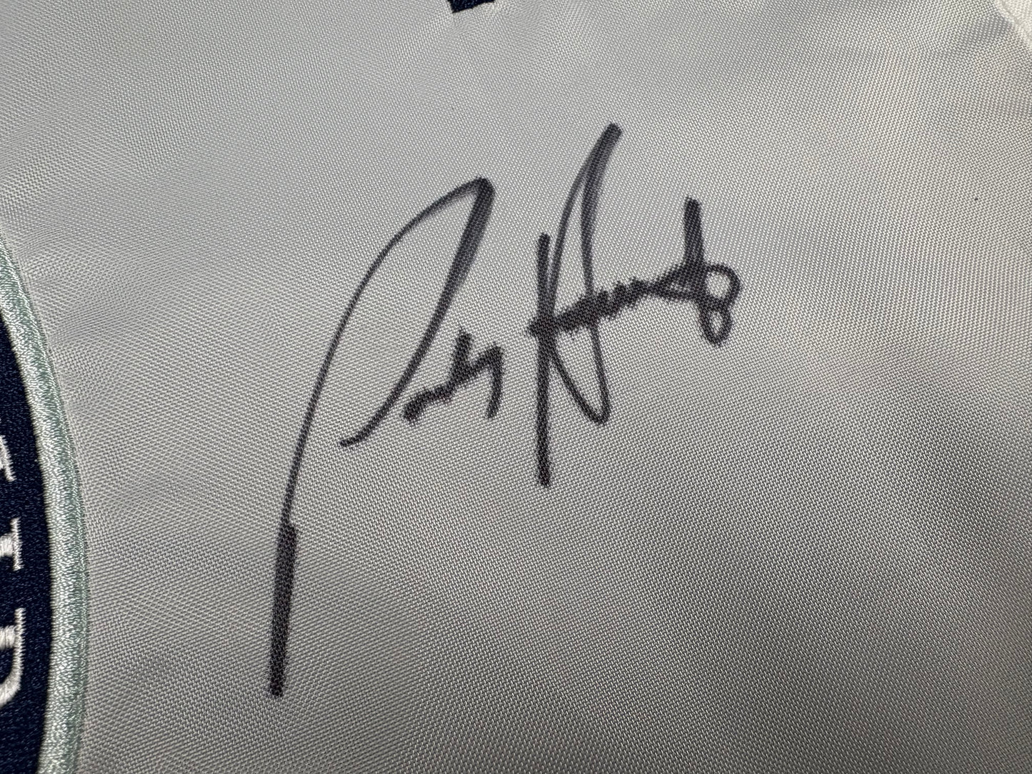 Pádraig Harrington Winner Signed 90th PGA Championship at Oakland Hills Golf Pin Flag + Dealer COA