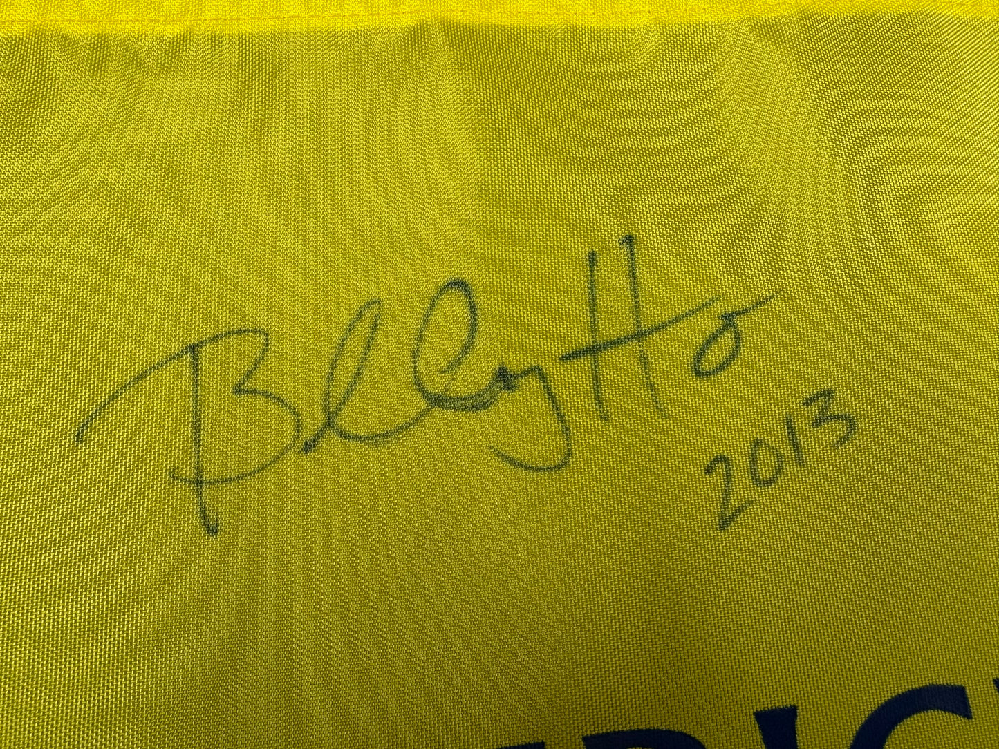 Billy Horschel Two-Time Winner Signed Zurich Classic at New Orleans Golf Pin Flag + Dealer COA