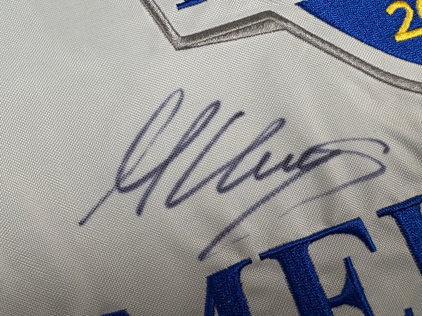 Martin Kaymer Signed 2012 Ryder Cup at Medinah Embroided Golf Flag + Dealer COA