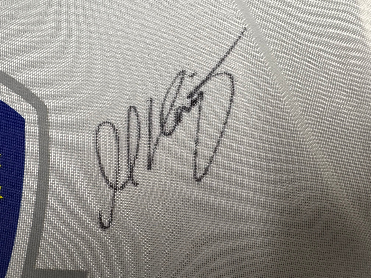 Martin Kaymer Signed 2012 Ryder Cup at Medinah Golf Flag + Dealer COA