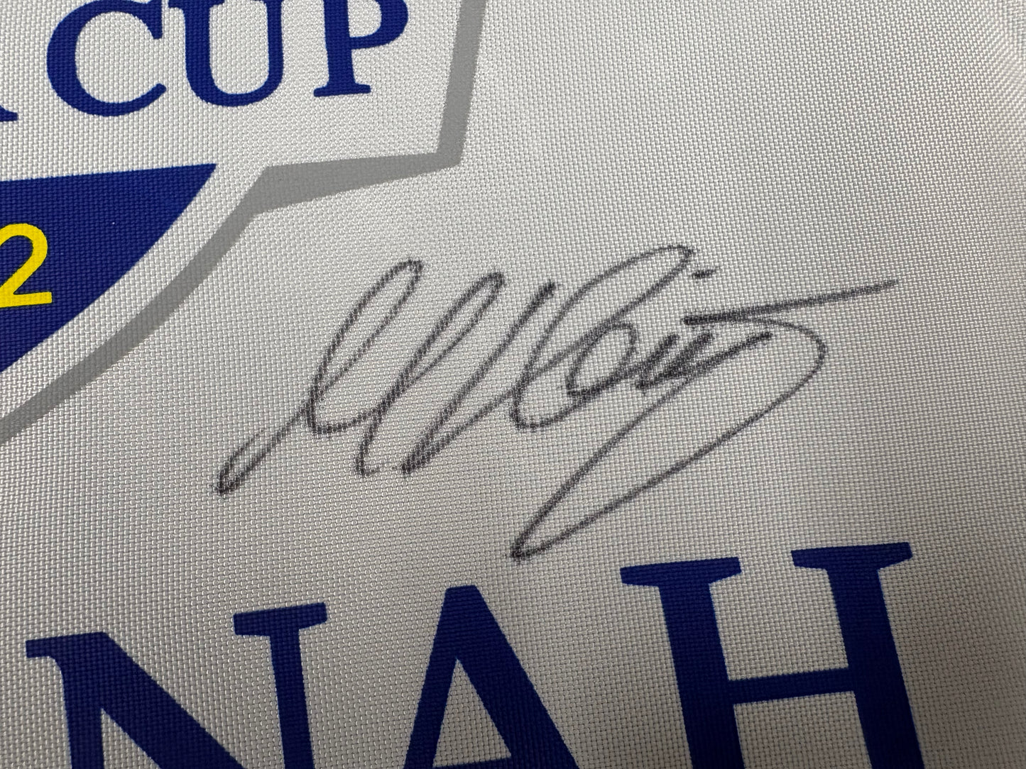 Martin Kaymer Signed 2012 Ryder Cup at Medinah Golf Flag + Dealer COA