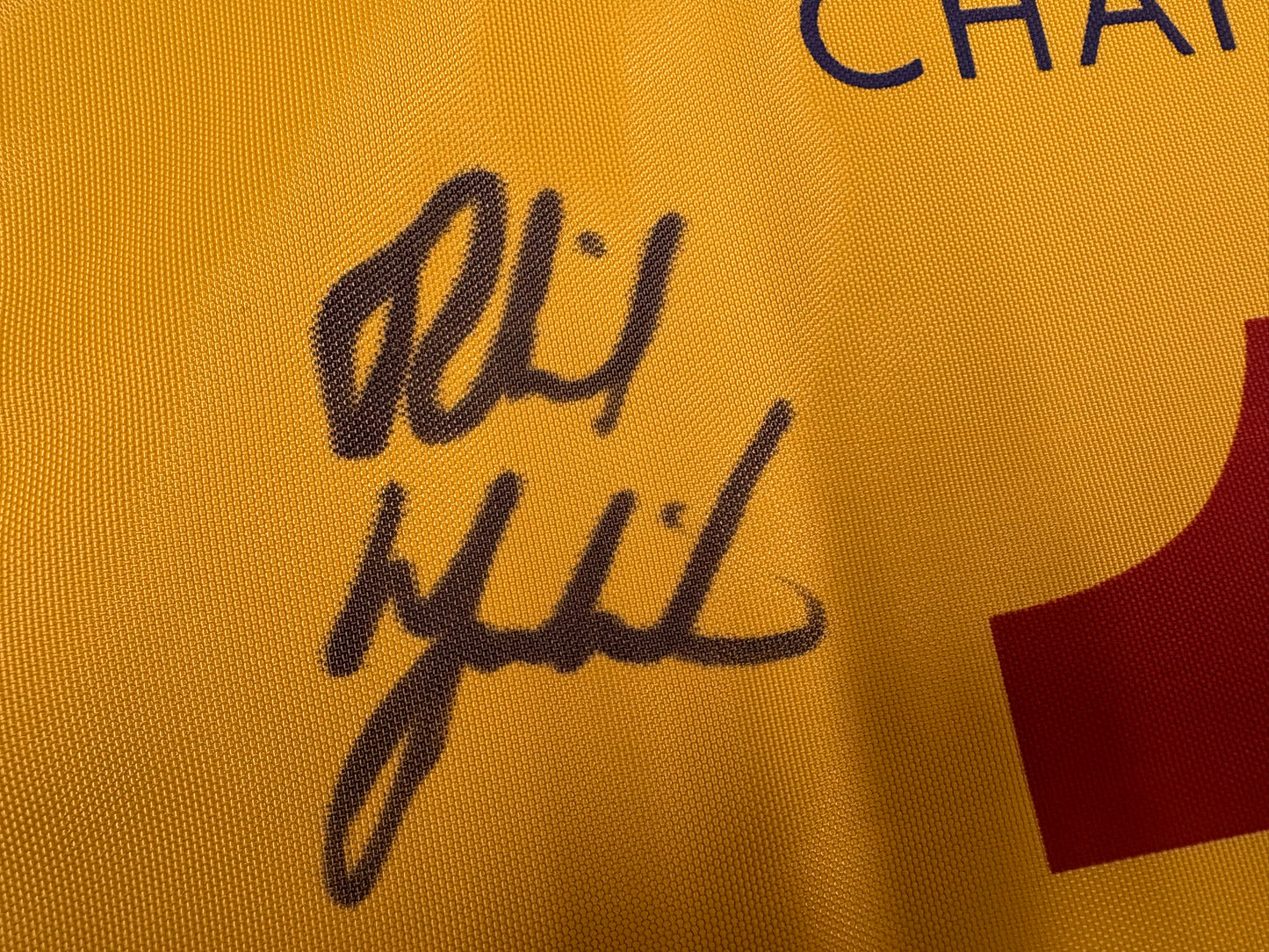 Phil Mickelson Winner Signed 2013 Open at Muirfield Golf Flag + Dealer COA