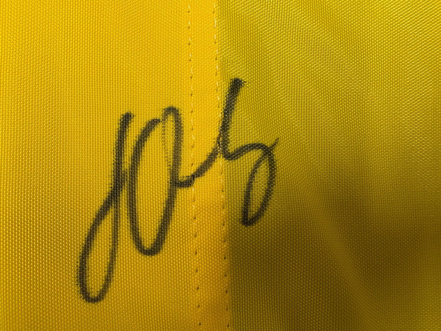 Louis Oosthuizen Winner Signed 2010 Open at St Andrews Golf Flag + Dealer COA