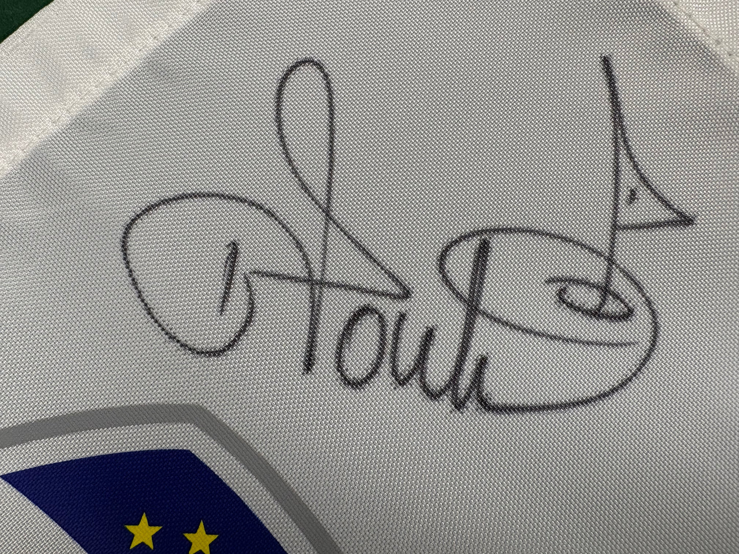 Ian Poulter Signed 2012 Ryder Cup at Medinah Golf Flag + Dealer COA