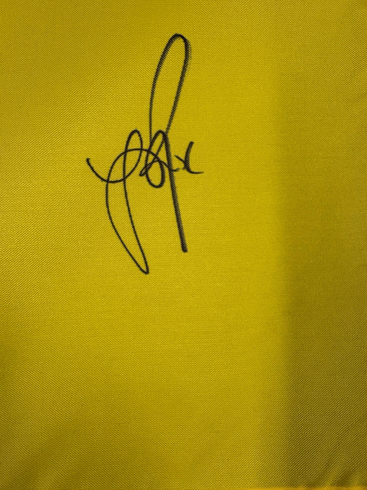 Justin Rose Signed 2014 Ryder Cup at Gleneagles Golf Flag + Dealer COA