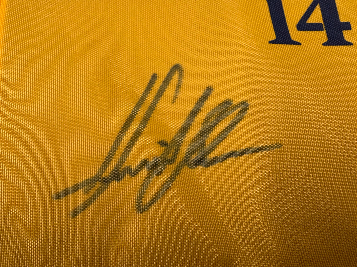 Henrik Stenson Winner Signed 145th Open at Royal Troon Golf Flag + Dealer COA