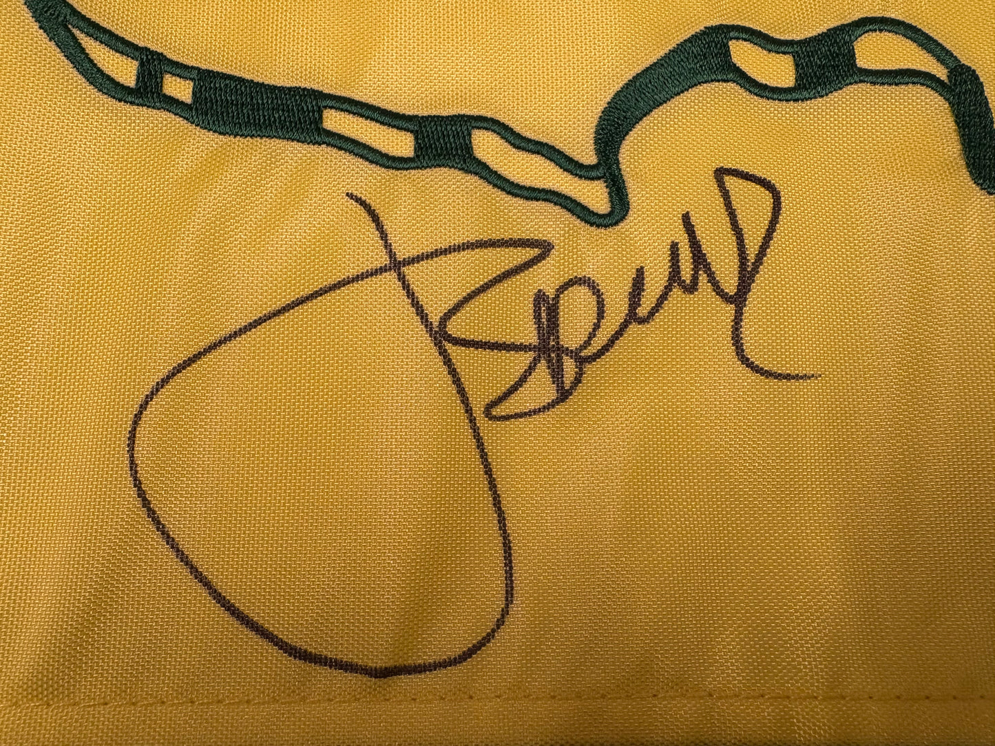 Jordan Spieth Winner Signed 2015 Masters Golf Flag + Dealer COA