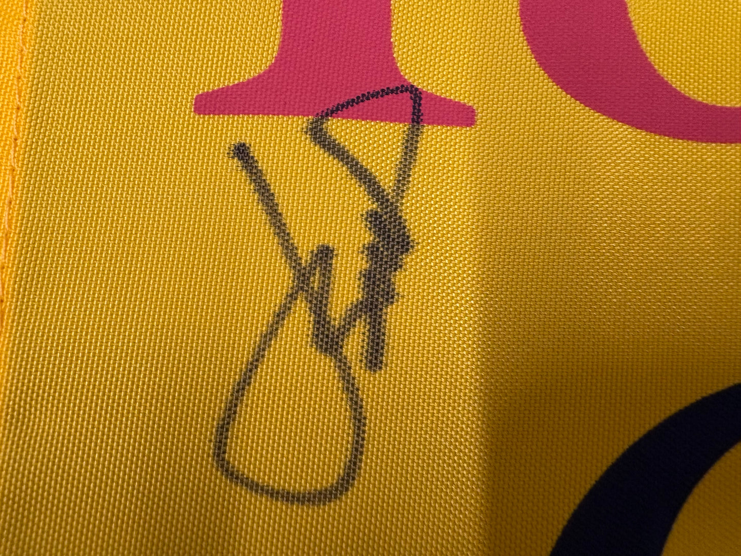 Jordan Spieth Winner Signed 146th Open at Royal Birkdale Golf Flag + Dealer COA