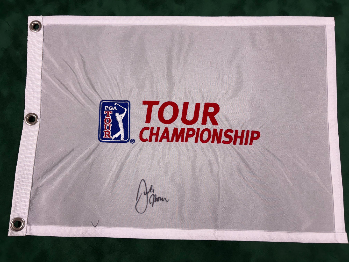 Justin Thomas Signed PGA Tour Championship Golf Flag + Dealer COA