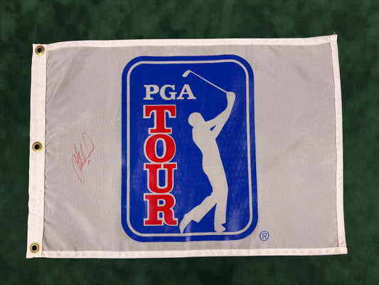 Lee Westwood Signed PGA Tour Golf Flag + Dealer COA