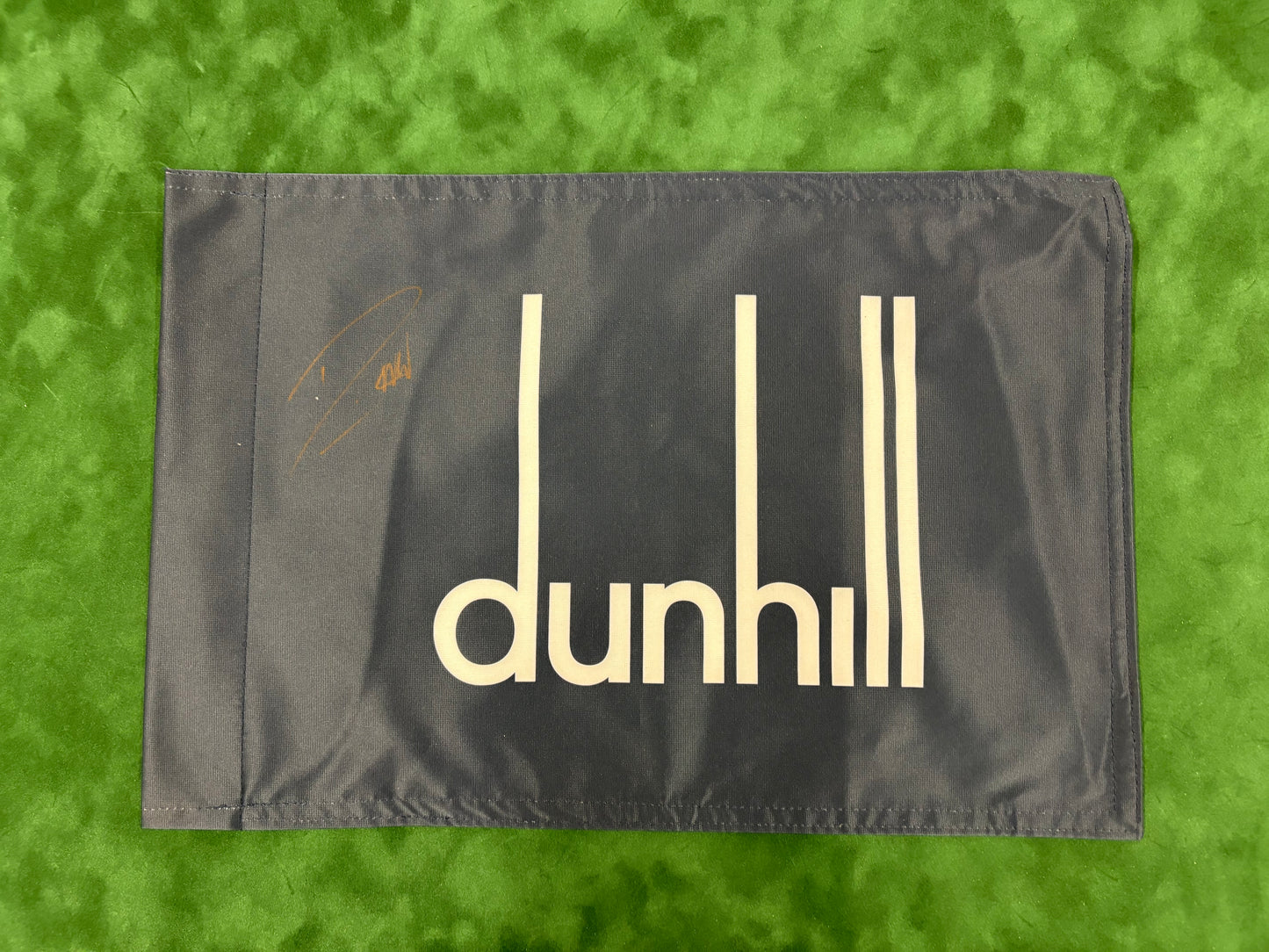 Danny Willett Signed Course Used Dunhill Links Golf Flag + Dealer COA