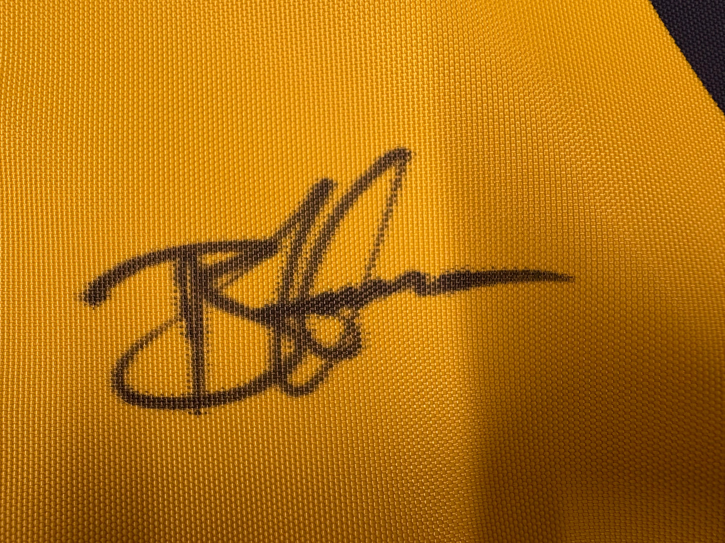 Brian Harman Winner Signed 151st Open at Royal Liverpool Golf Flag + Dealer COA