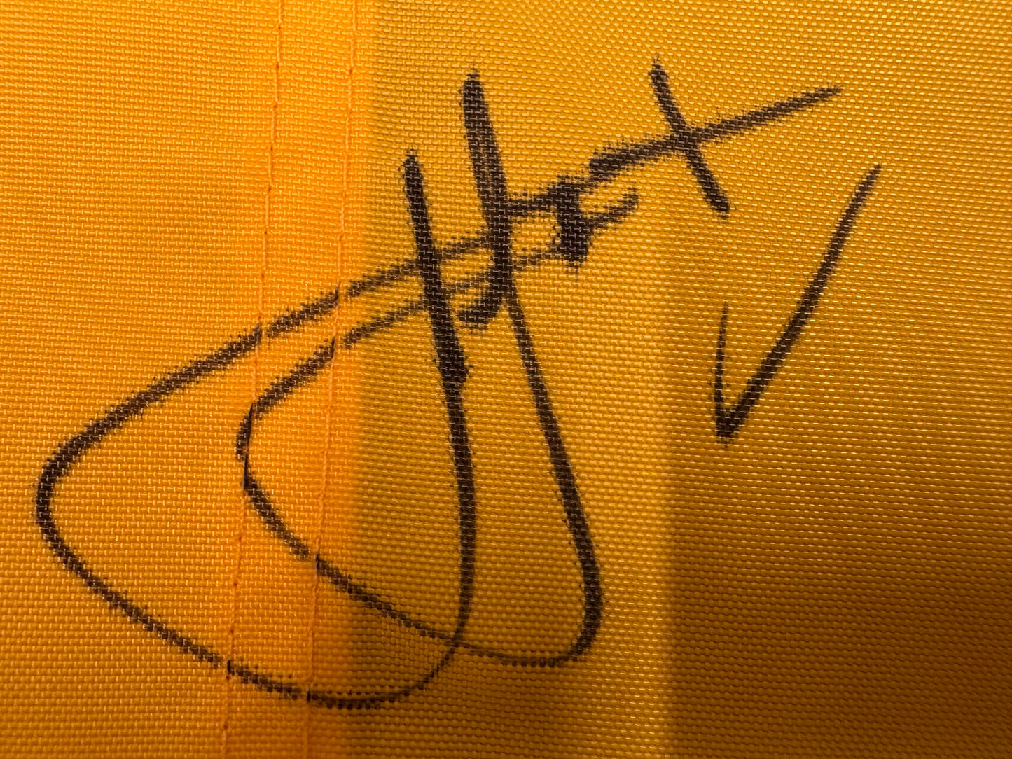 Cameron Smith Signed Undated The Open Golf Flag + Dealer COA