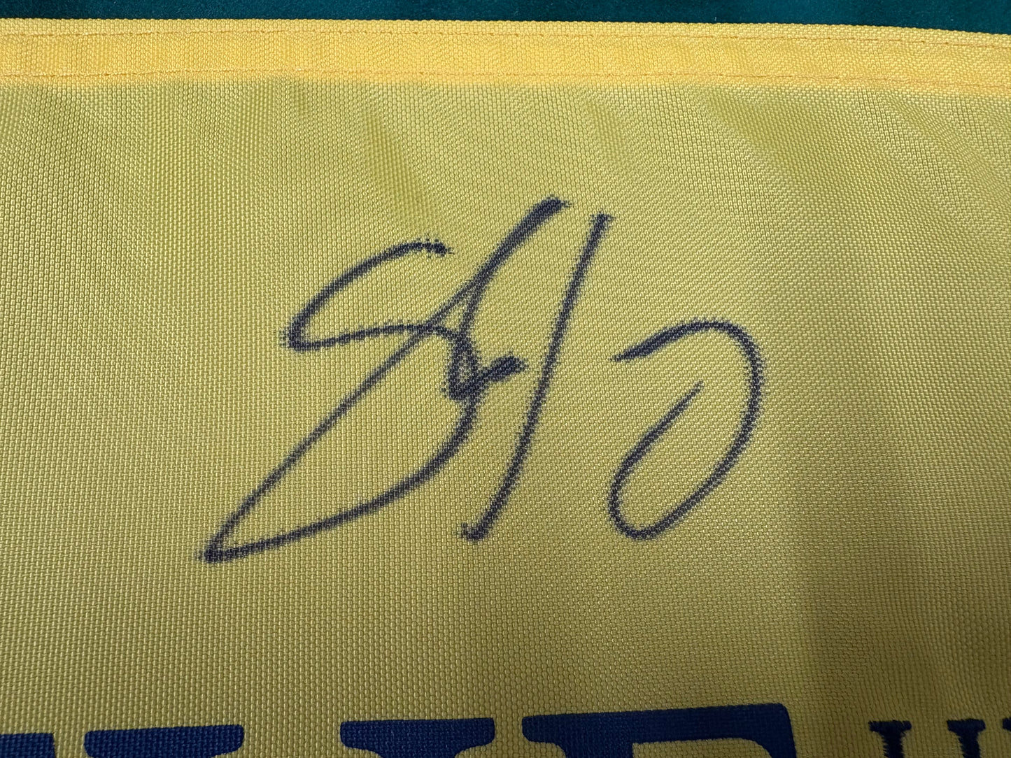 Shane Lowry Winner Signed Embroidered 148th Open at Royal Portrush Golf Flag + Dealer COA