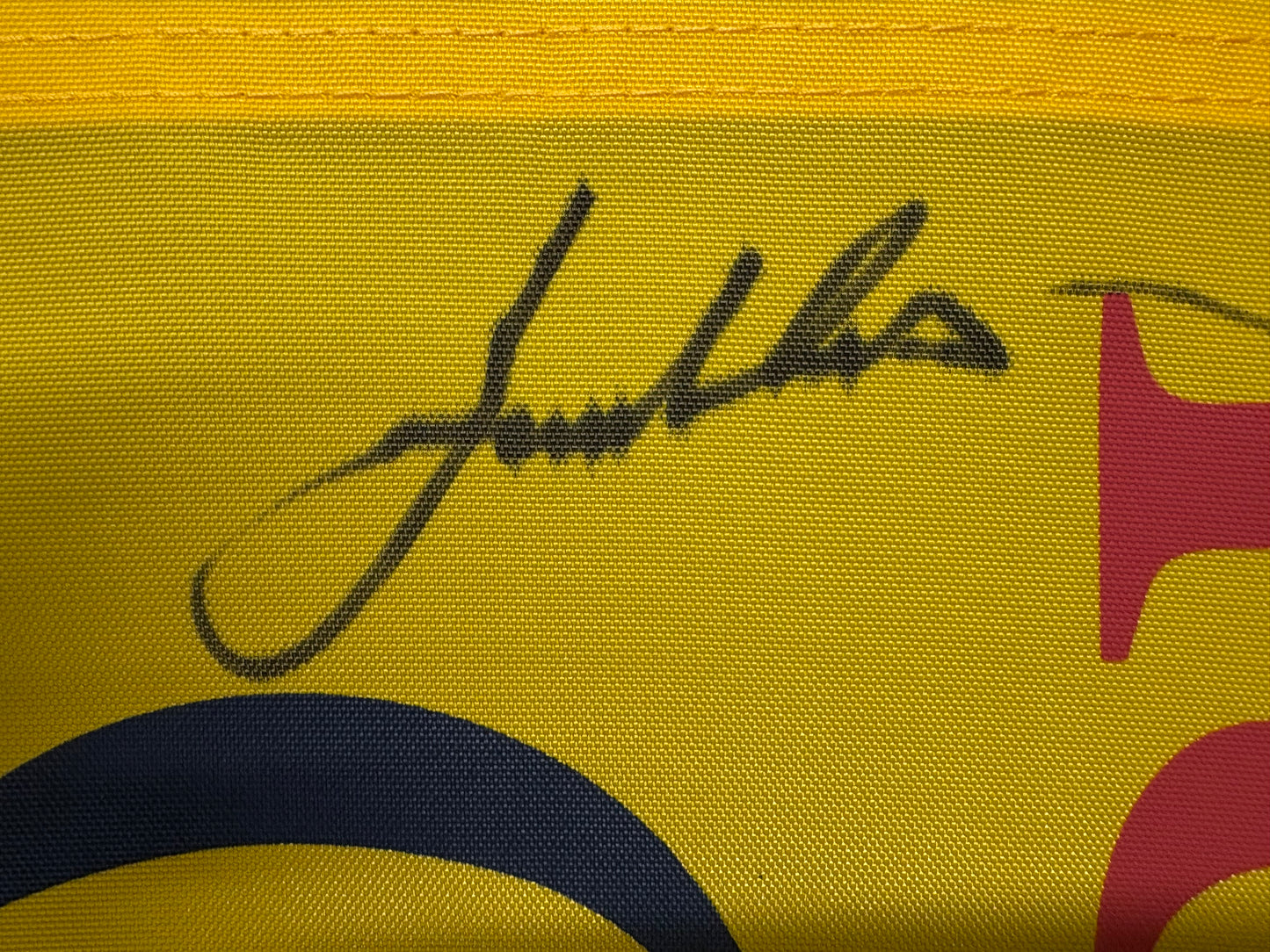 Jordan Spieth Winner Signed 146th Open at Royal Birkdale Golf Flag + Dealer COA