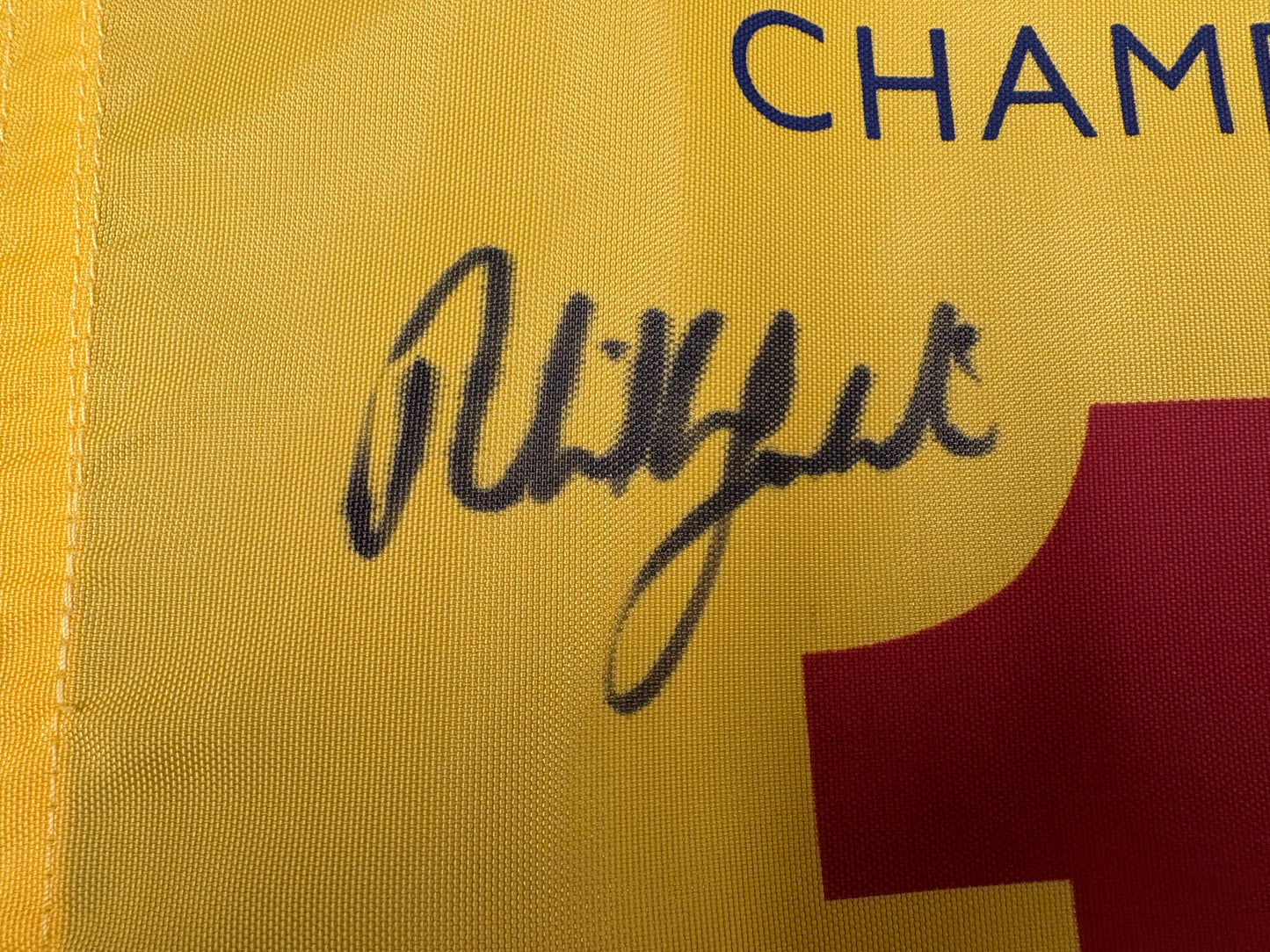 Phil Mickelson Winner Signed 2013 Open at Muirfield Golf Flag + Dealer COA