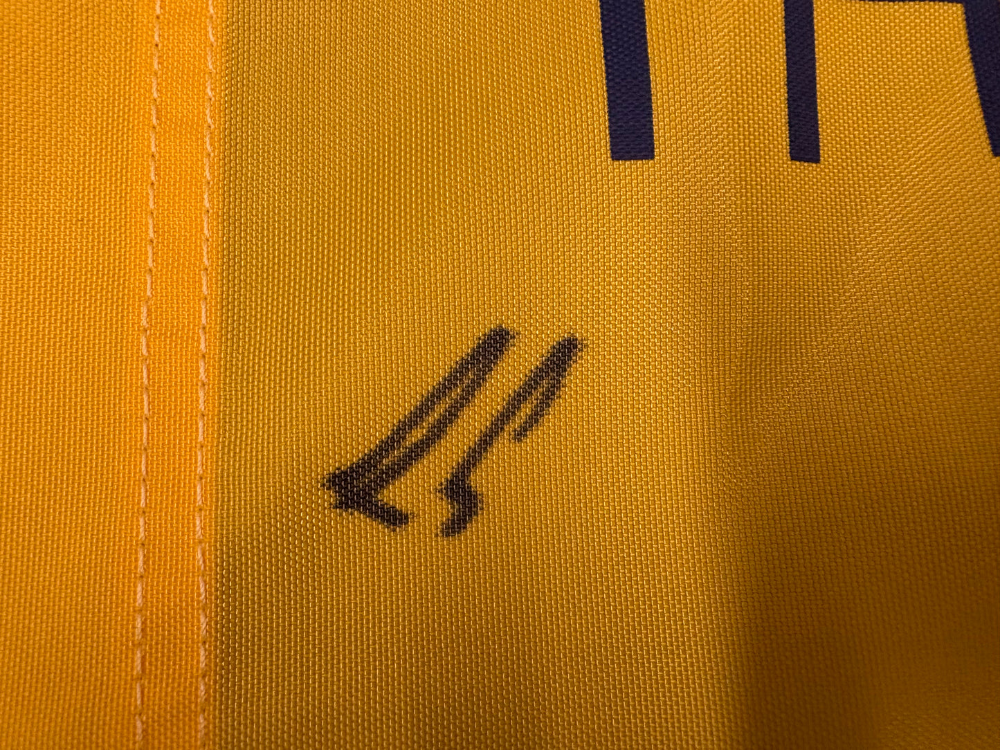 Ernie Els Signed 2012 Open at Royal Lytham & St Annes Golf Flag + Dealer COA