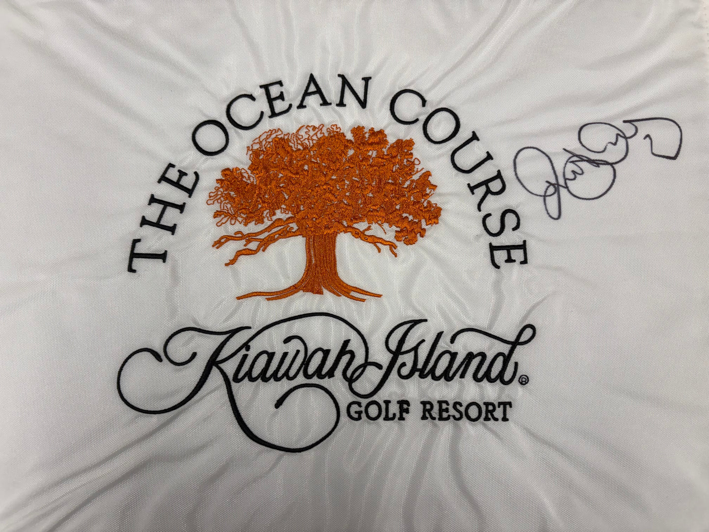 Rory McIlroy 2012 PGA Champion Winner Signed The Ocean Course Kiawah Island Golf Flag +Dealer COA