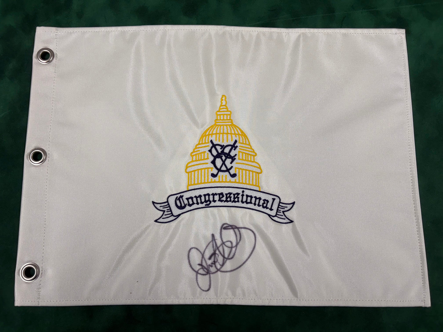 Rory McIlroy Winner Signed 2011 US Open at Congressional Embroided Golf Flag + Cert