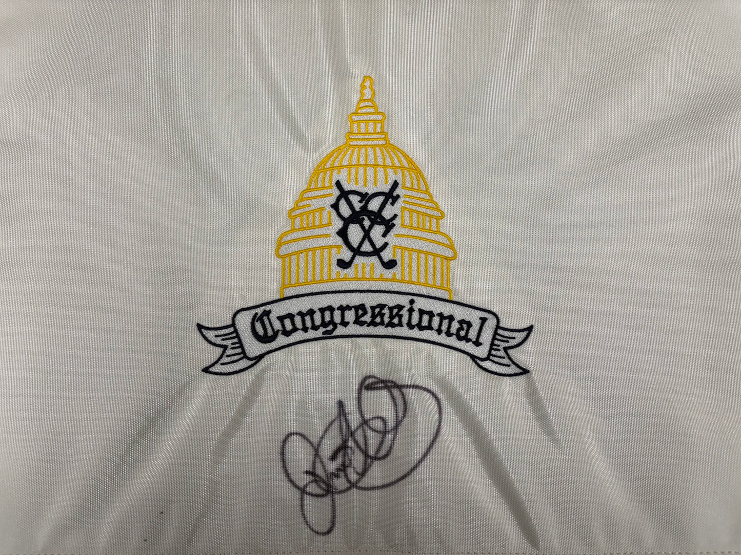 Rory McIlroy Winner Signed 2011 US Open at Congressional Embroided Golf Flag + Cert