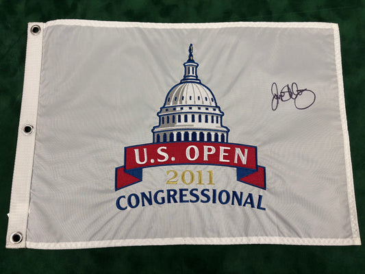 Rory McIlroy Winner Signed 2011 US Open at Congressional Embroided Golf Flag + Cert