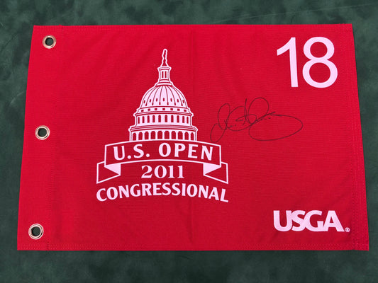 Rory McIlroy Winner Signed 2011 US Open at Congressional Printed Golf Flag + Cert