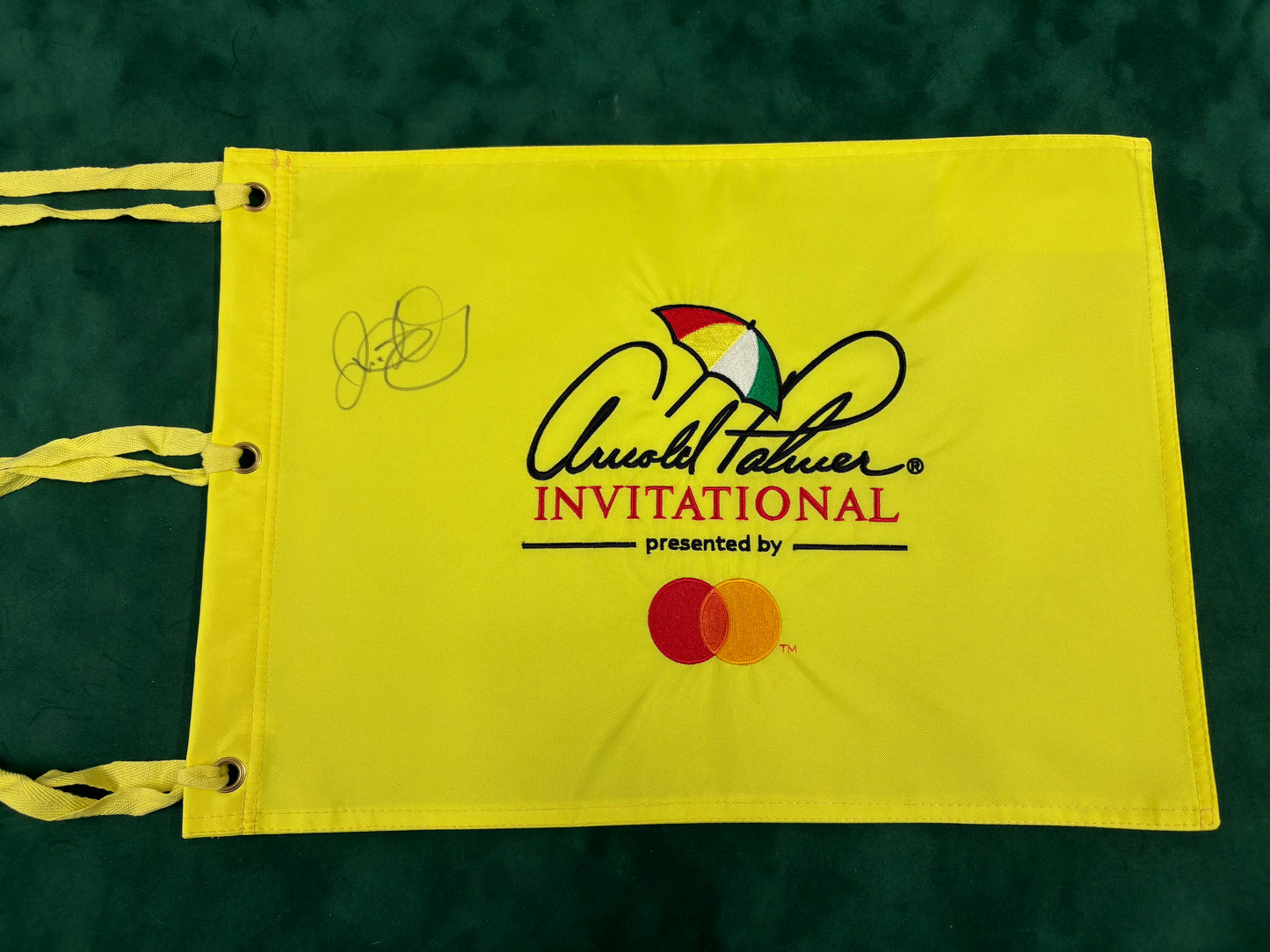 Rory McIlroy 2018 Winner Signed Arnold Palmer Invitational Golf Pin Flag + Cert