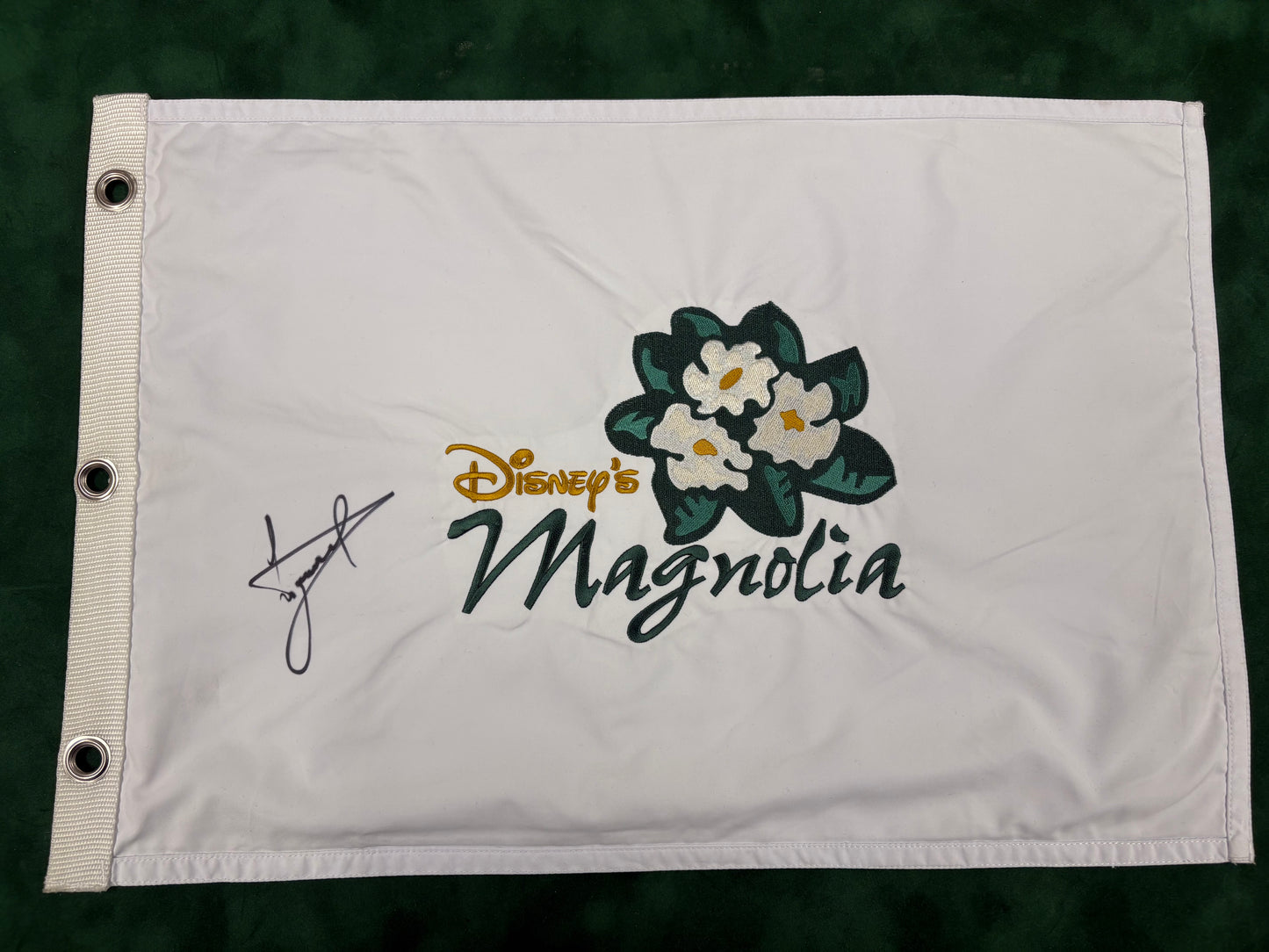 Luke Donald 2011 CMN Hospitals Classic Winner at Disney's Magnolia Signed Golf Flag + Cert