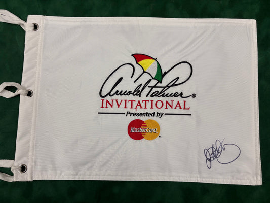 Rory McIlroy 2018 Winner Signed Arnold Palmer Invitational Golf Pin Flag + Cert