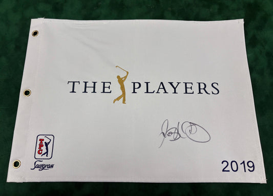 Rory McIlroy 2019 Winner Signed The Players Championship Golf Pin Flag + Cert