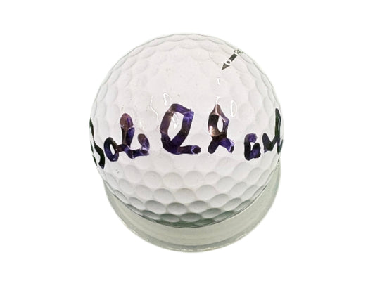 Bob Charles 1963 Open Champion Signed Titleist Golf Ball + Cert