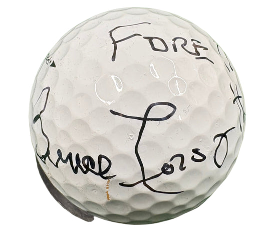 Sir Bruce Forsyth TV Presenter & Entertainer Signed Titleist Golf Ball + Cert