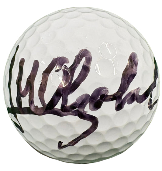 2x Major Champion Jose Maria Olazabal Signed Golf Ball + Dealer COA