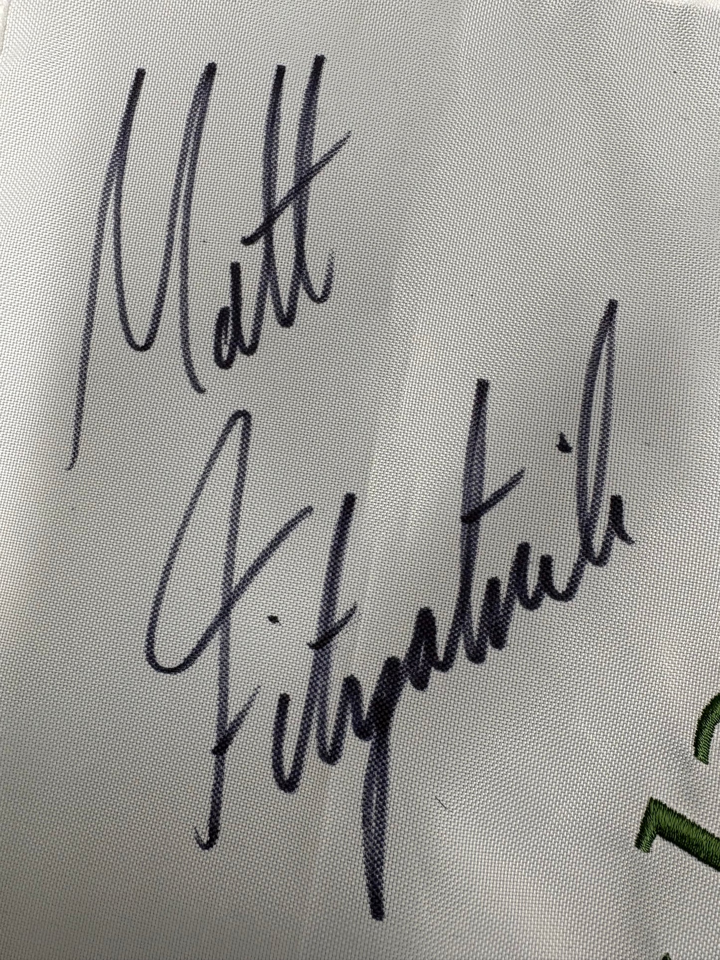 Matt Fitzpatrick Winner Signed 122nd US Open at The Country Club Golf Pin Flag + Dealer COA