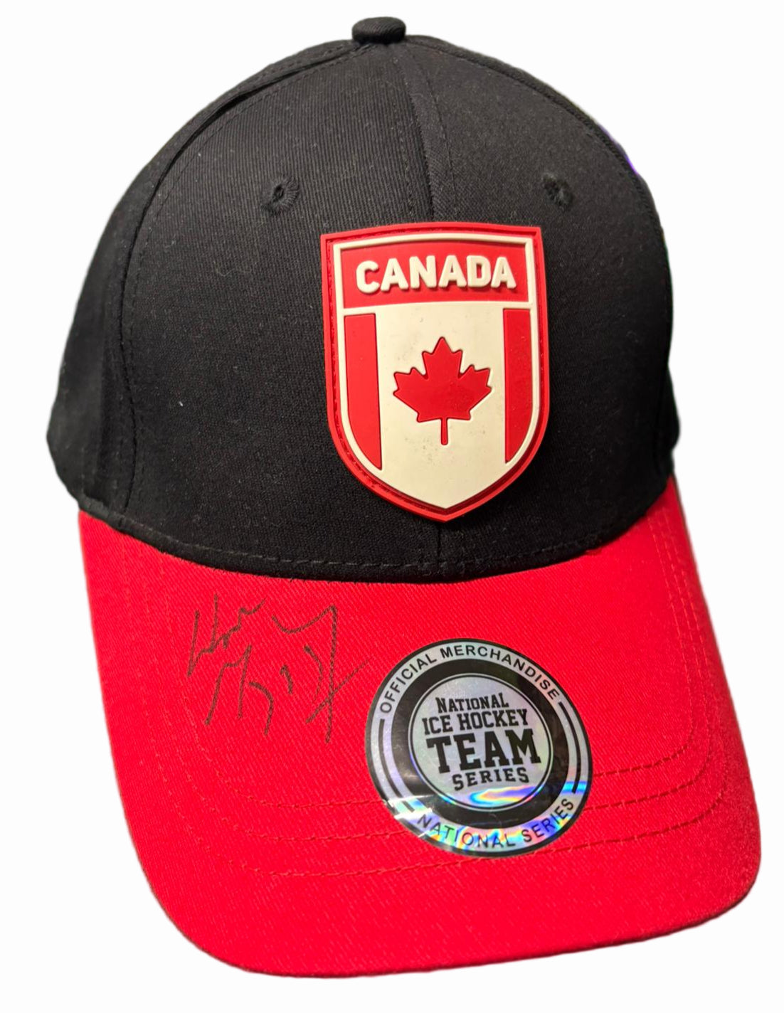 Canadian Olympic Ice Hockey Legend Wayne Gretzky Signed Cap + Dealer COA