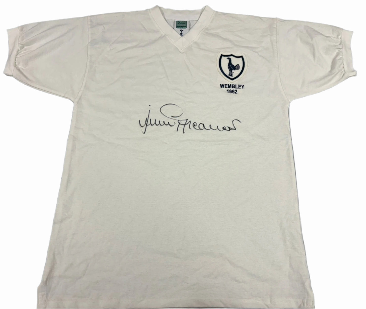 Jimmy Greaves Signed Tottenham Hotspur Wembley 1962 FA Cup Final Football Shirt + COA