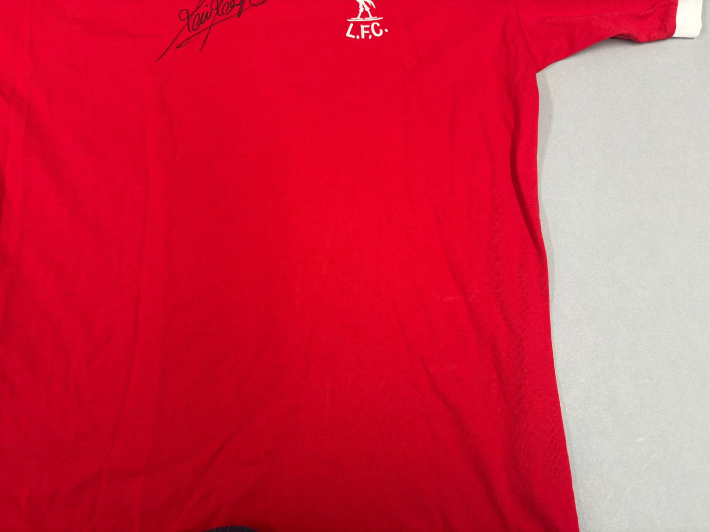 Kevin Keegan Signed Retro Liverpool FC 1973 Home Football Shirt + Dealer COA