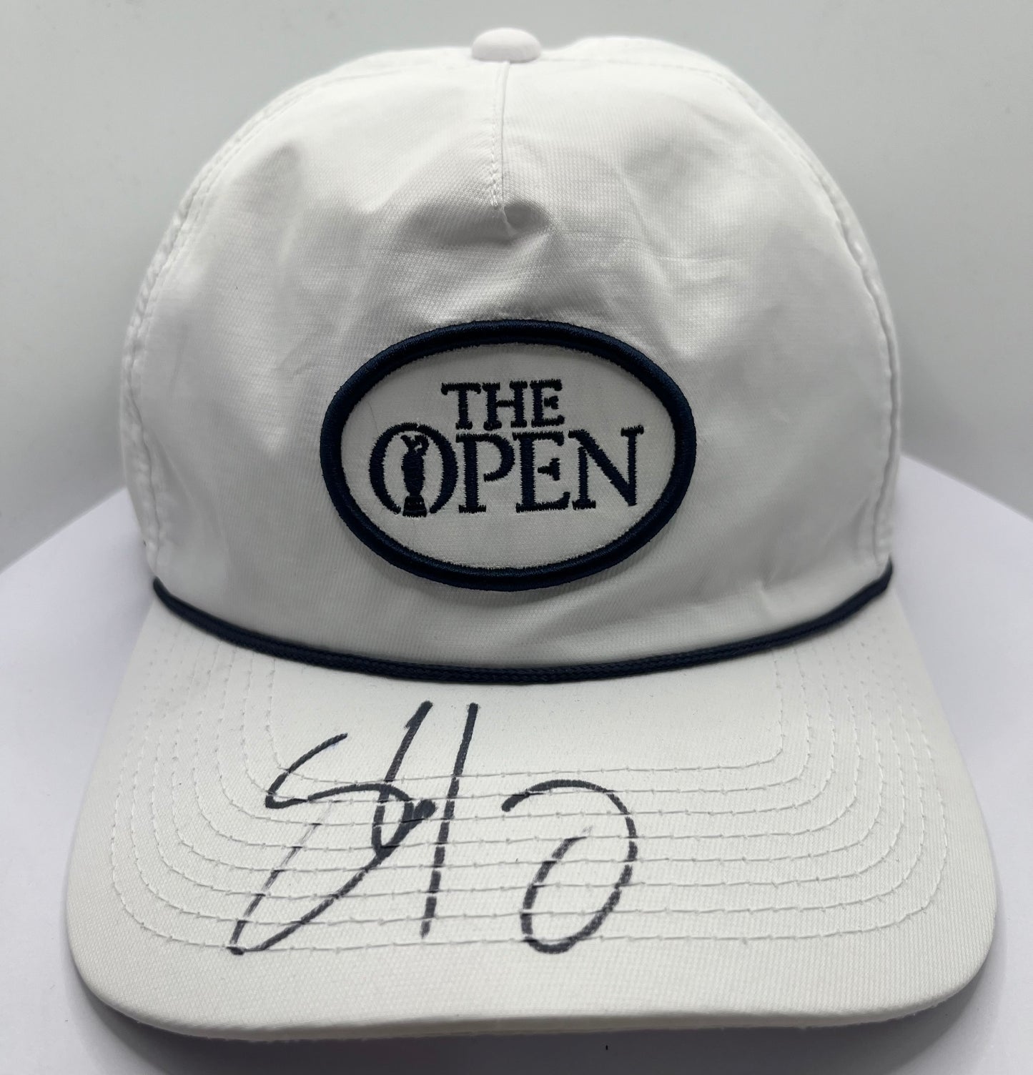 Shane Lowry Signed 148th Open at Royal Portrush White Golf Cap (3) with COA